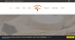 Desktop Screenshot of miklavske-pekarne.si